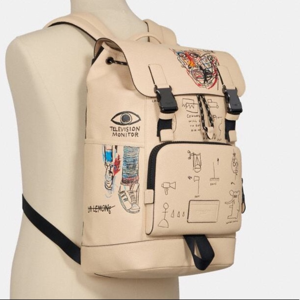COACH X BASQUIAT BACKPACK Ivory! (Brand new with tags)
